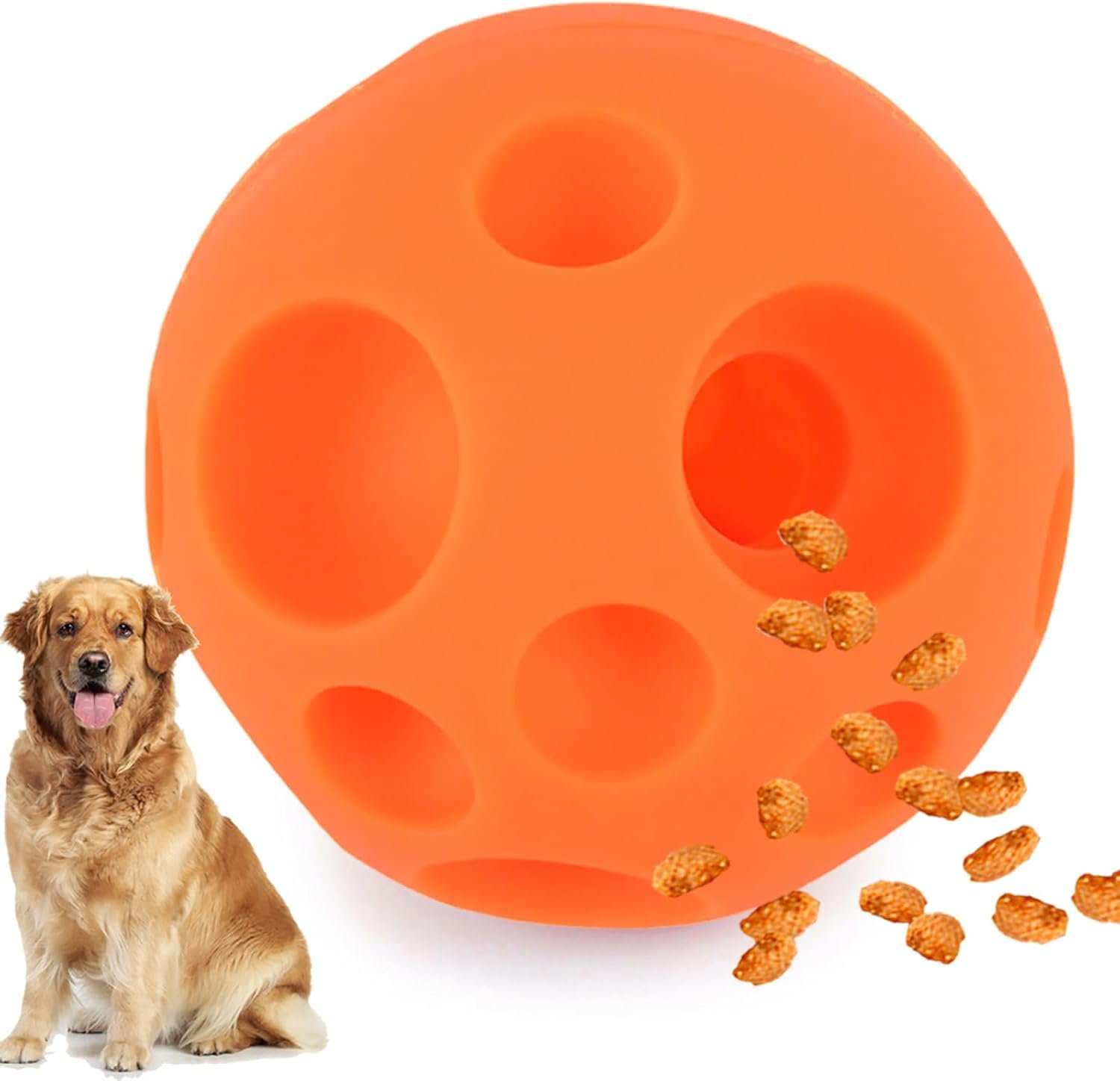 Treat-Dispensing Slow-Feeder Puzzle Ball (Medium/Large Dogs)
